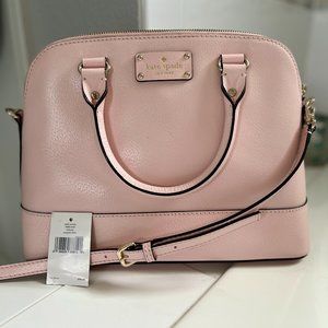 Kate Spade Small Rachelle Wellesley Posy Pink Crossbody Satchel